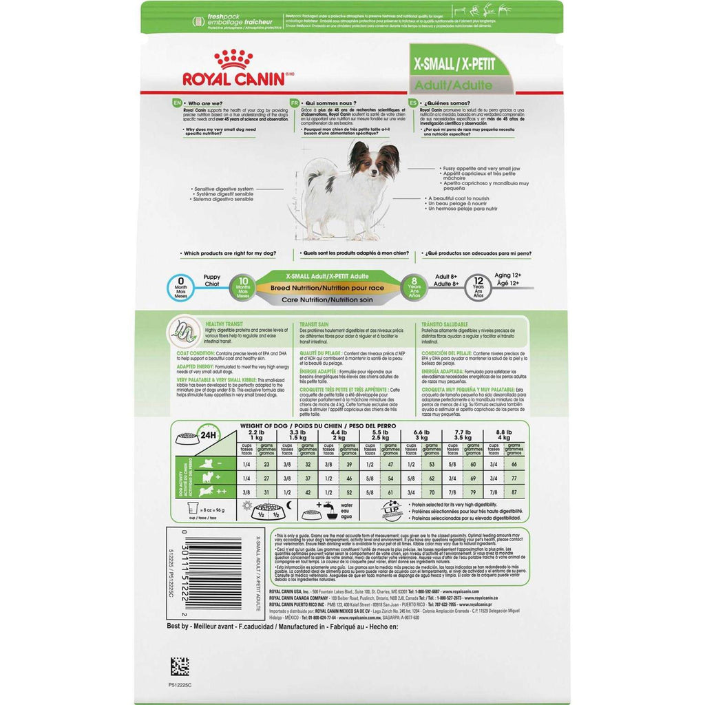 X-Small Adult Dry Dog Food N24636