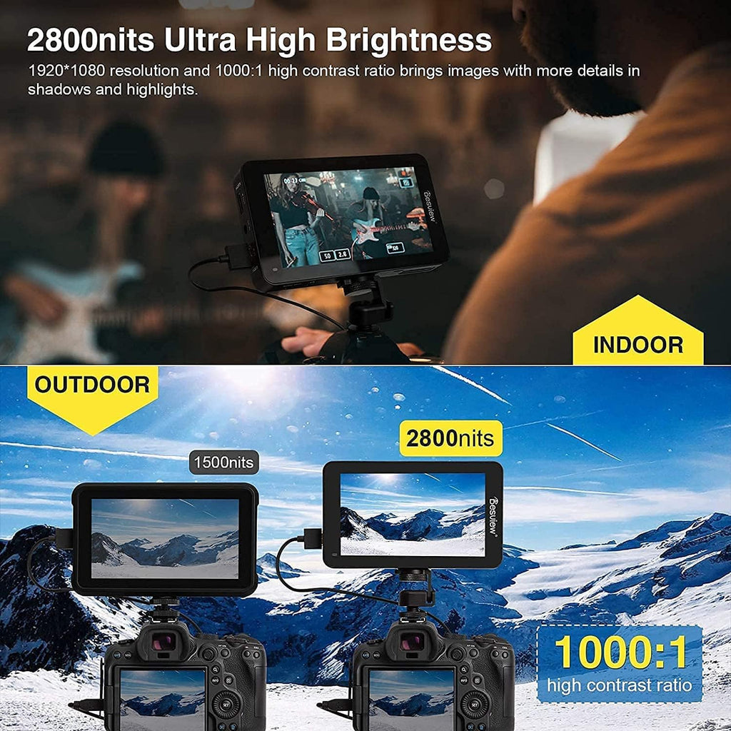 5.5 inch Touch Screen Camera Field Monitor S375