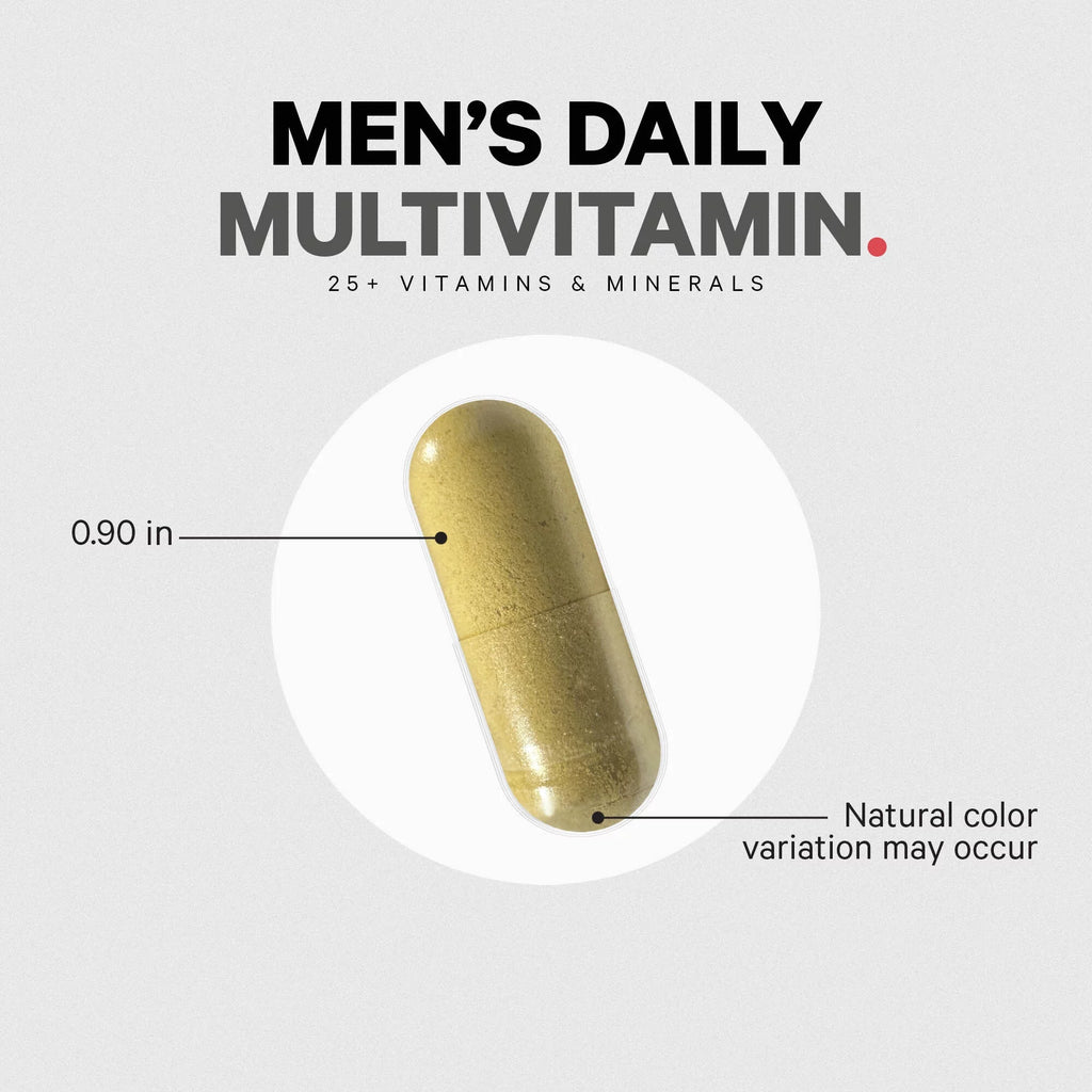 Men’s Daily Multivitamin Capsules, 120 ct J13000