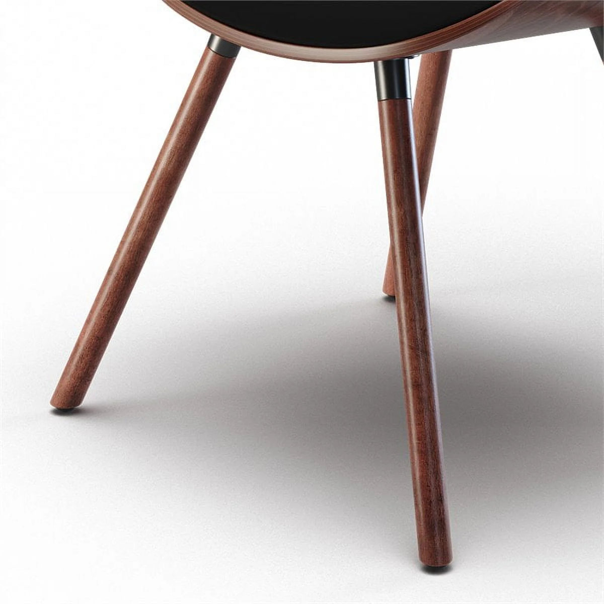 Black Faux Leather Dining Chair I9293