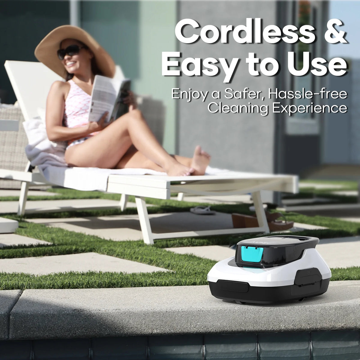 Cordless Automatic Pool Vacuum Cleaner E76152