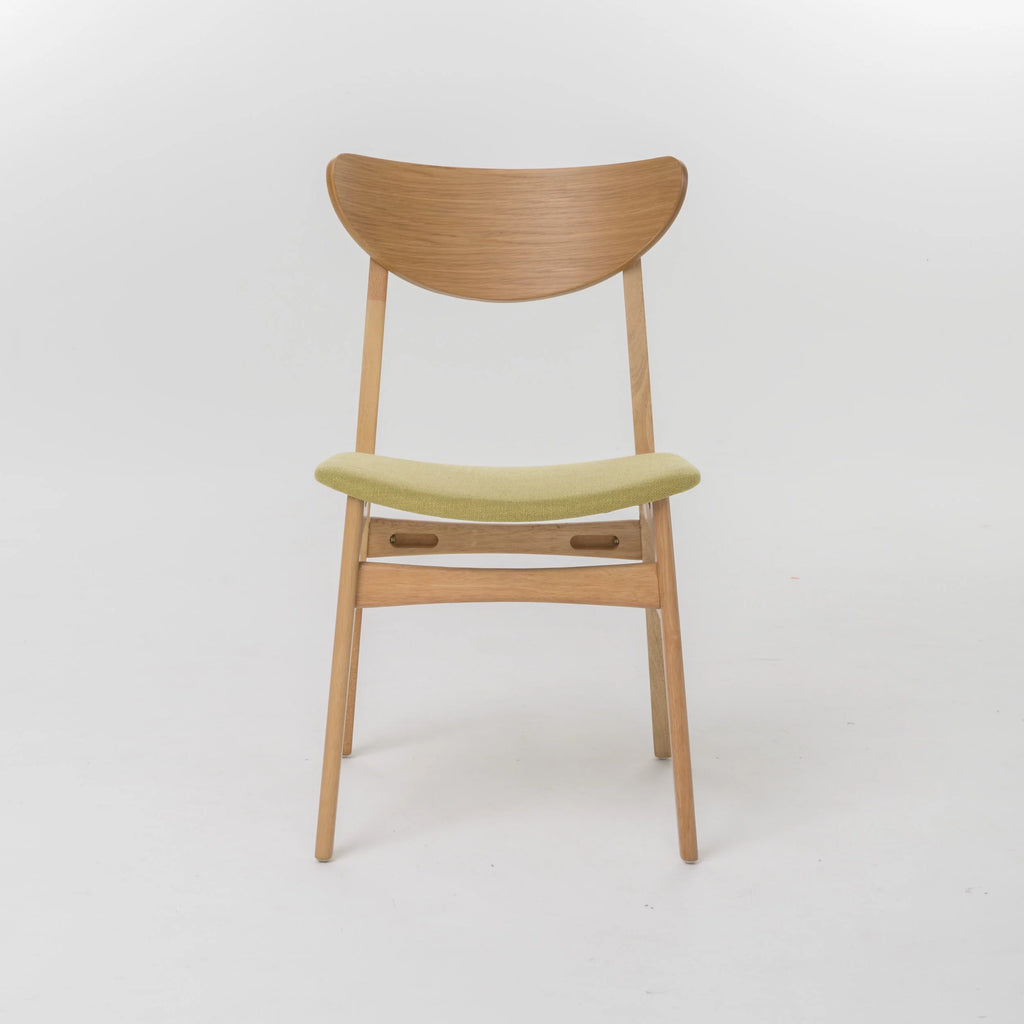 Mid Century Modern Fabric Dining Chairs, Set of 2 C86871