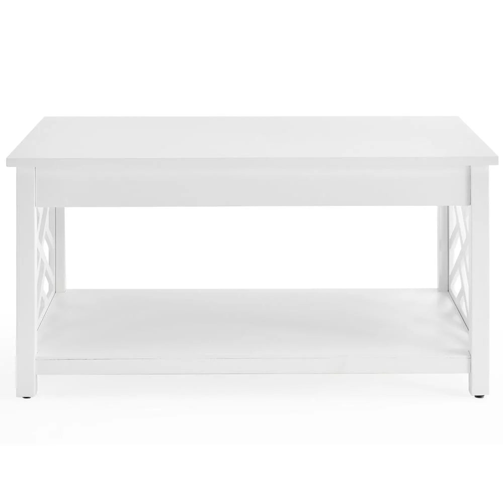 36" Coffee Table and End Table with Tray Shelf R5249