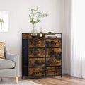 8 Fabric Storage Drawer Dresser with Metal Frame V58011