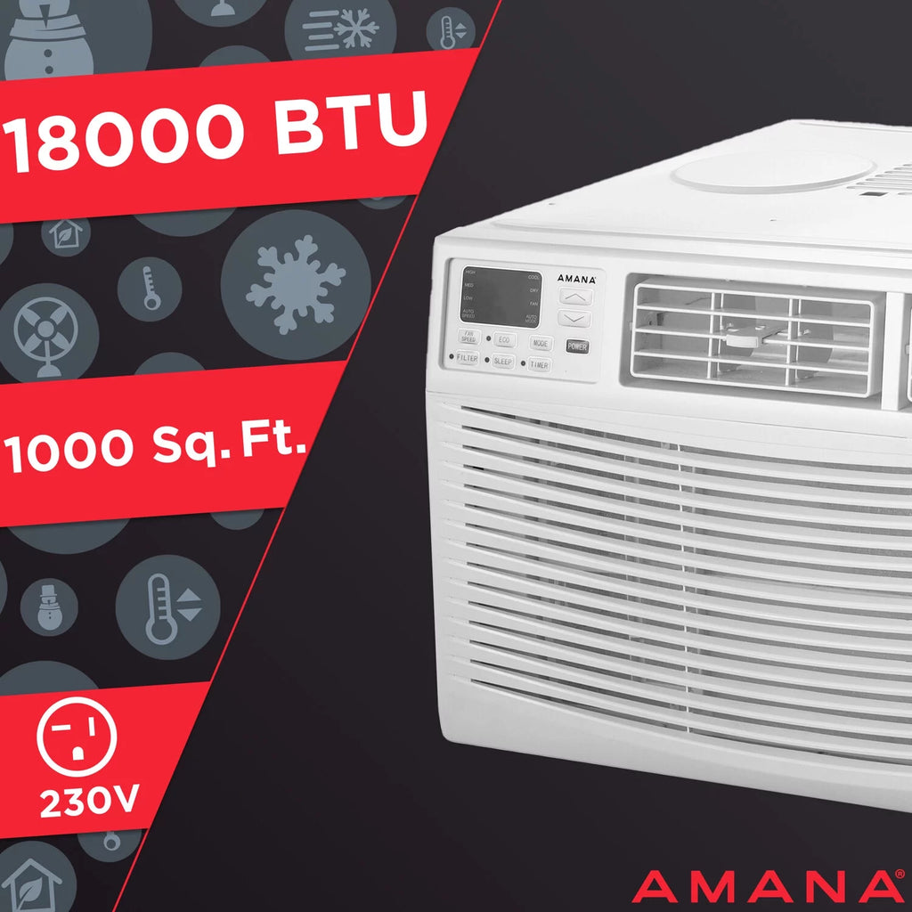 10,000 BTU Window-Mounted Air Conditioner with Remote Control T636