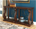 Rustic Brown Sofa Table N356014