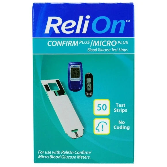 Blood Glucose Test Strips 50 Count G1558