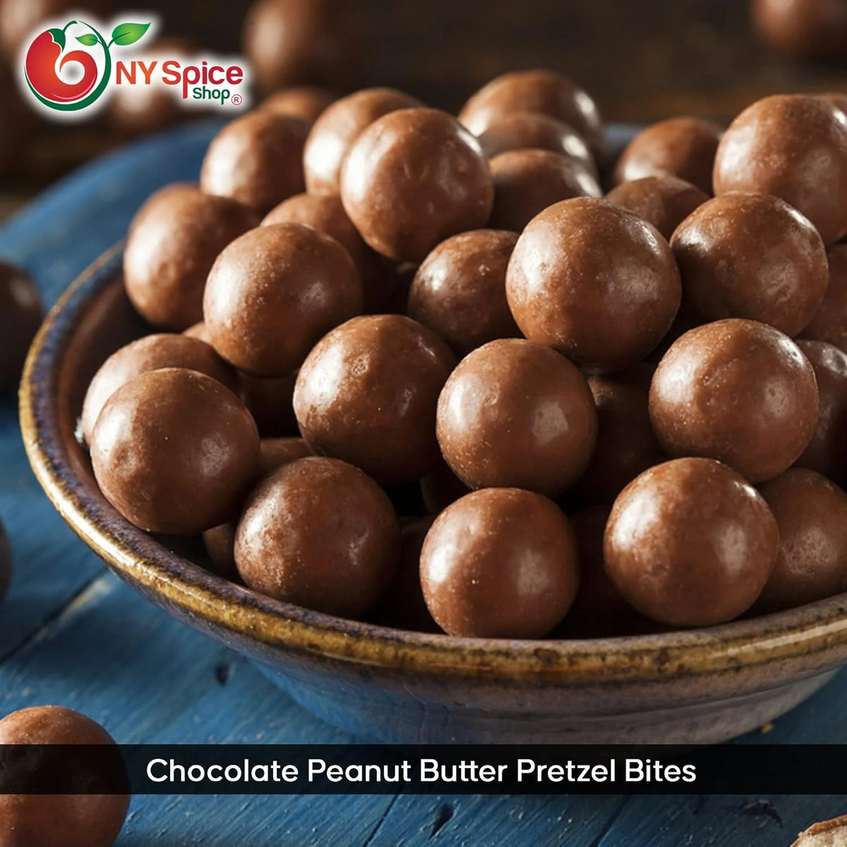 Milk Chocolate Dark Chocolate Covered Pretzel Bites 3 Pound D9996