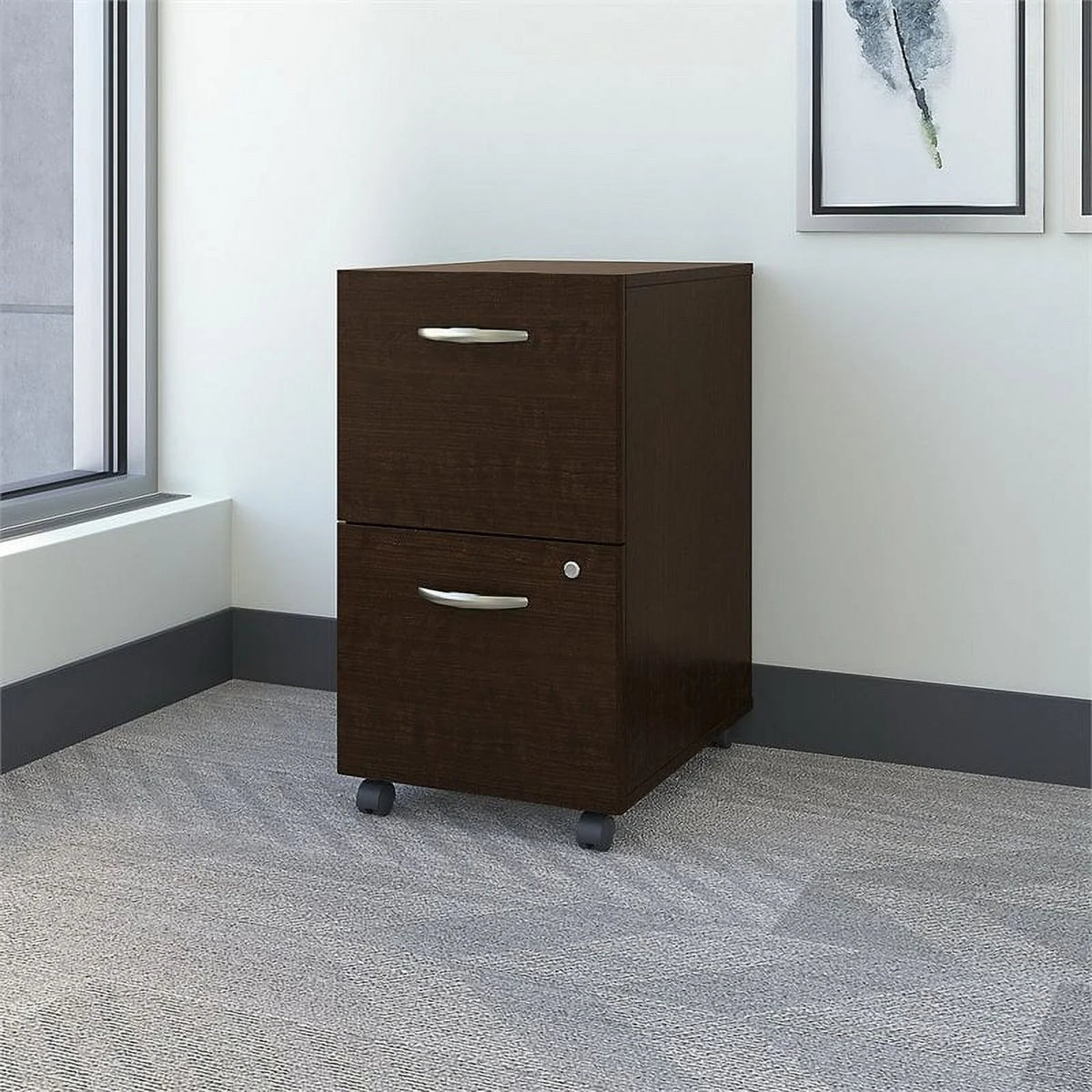 Mobile Pedestal in Mocha Cherry F468