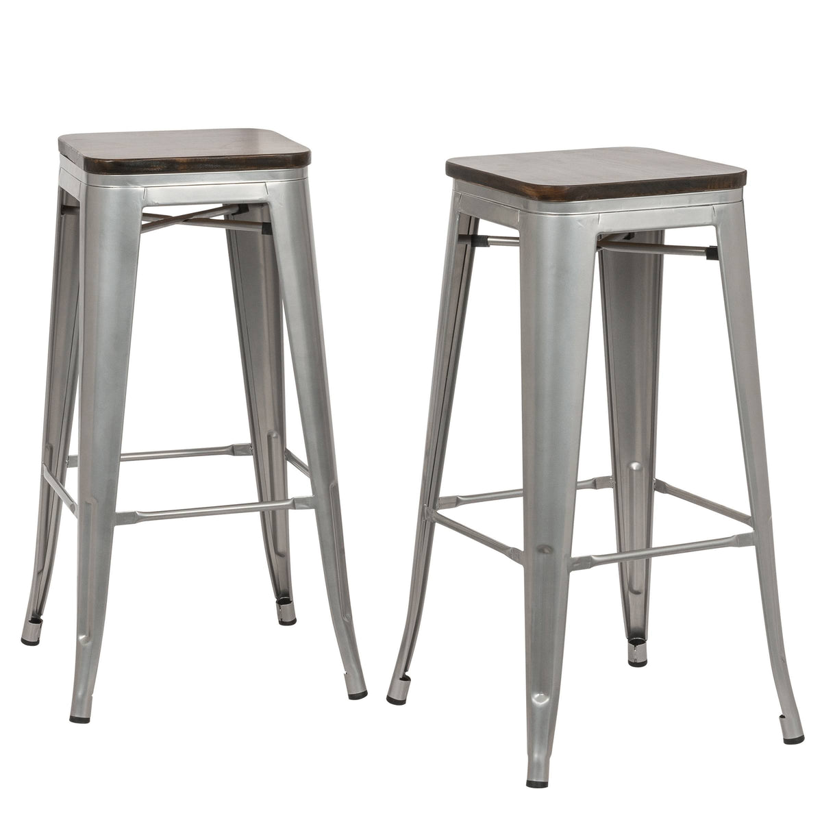 30 inch Square Counter Stool Set of 2 V576