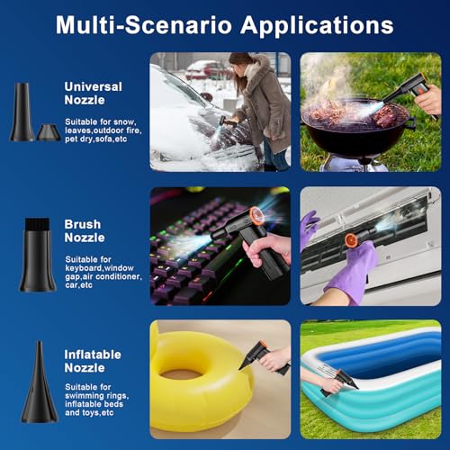Cordless Electric Air Duster with Brushless Motor O585522