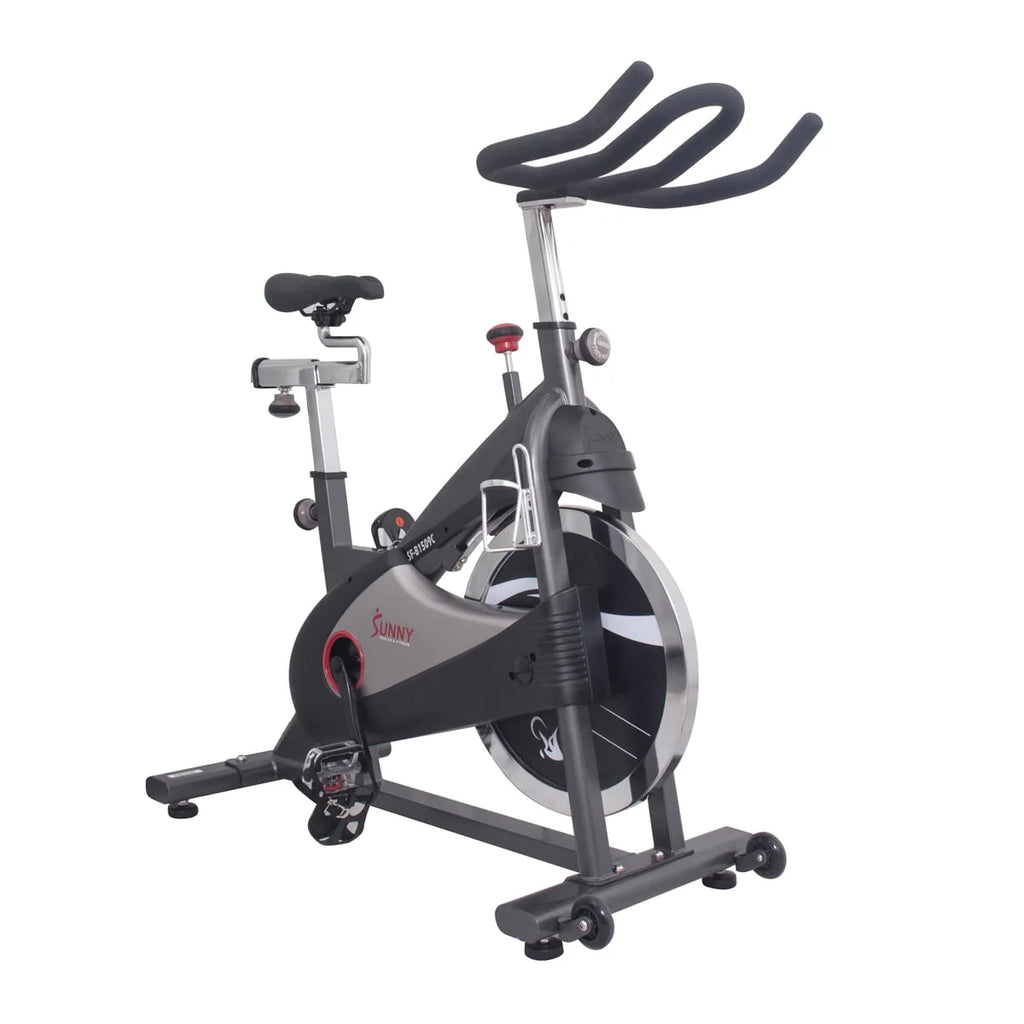 Stationary Belt Drive Indoor Cycling Exercise Bike with 40 Lb. Flywheel F4398
