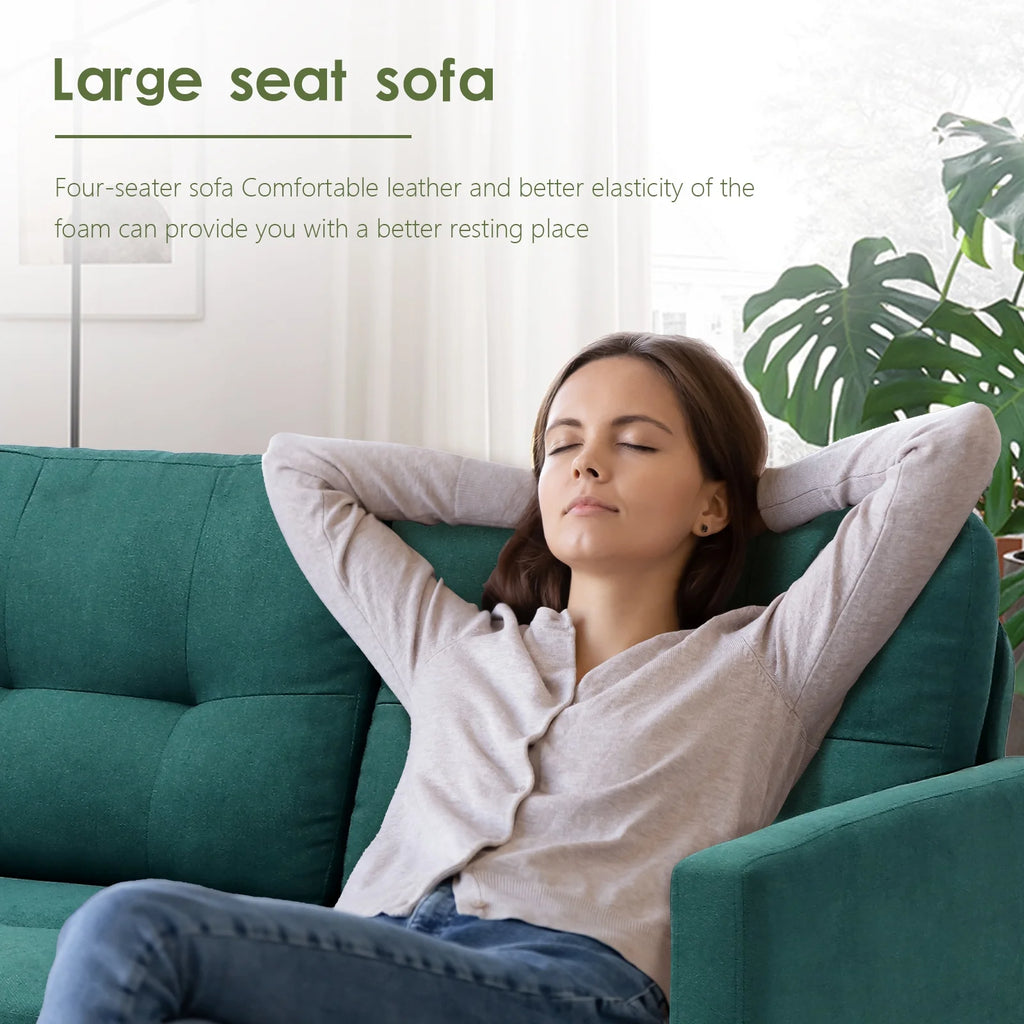 Modern Reversible Chaise L-Shaped Sectional Sofa B557271
