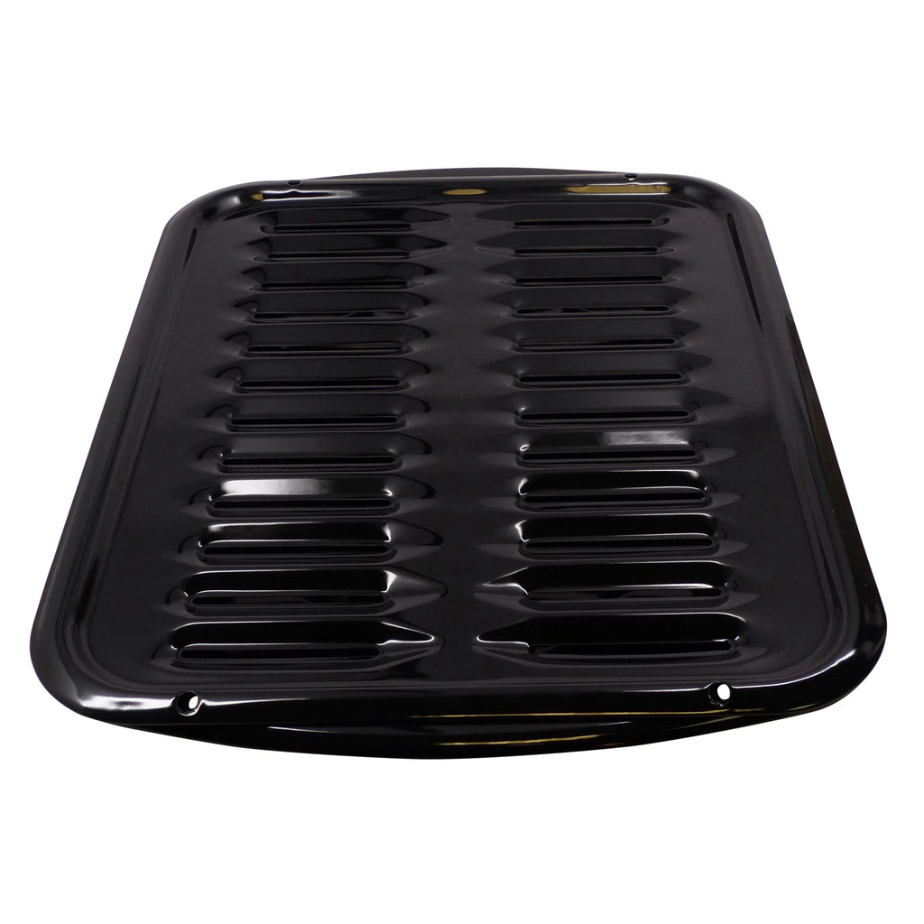 Black Porcelain Broiler Pan and Grill F503