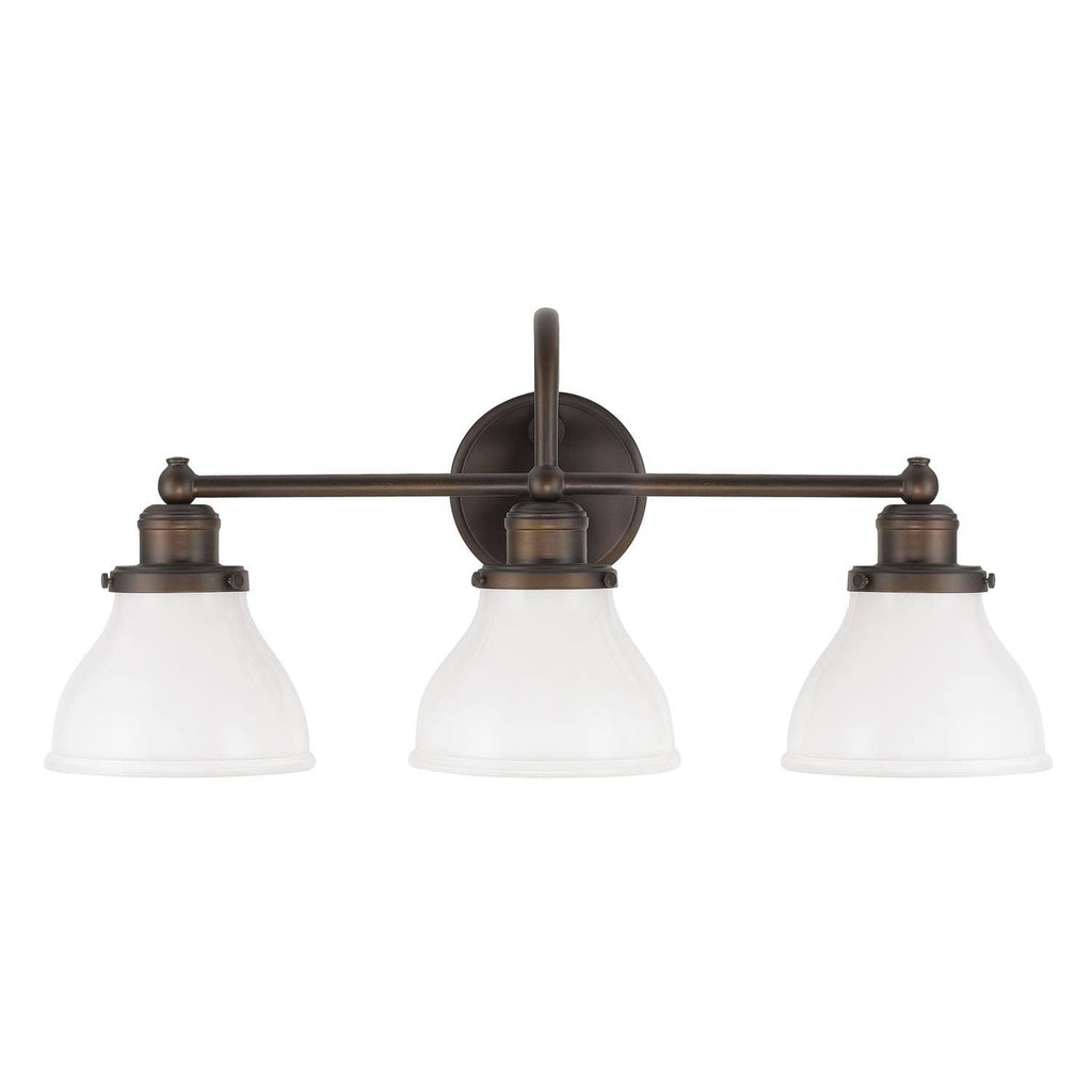 3 Light Burnished Bronze Vanity K40455