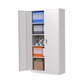 Metal Storage Cabinets with 4 Adjustable Shelves & 2 Locking Doors W15406