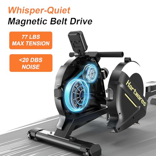 Magnetic Rowing Machine with 16 Levels Quiet Resistance N1976
