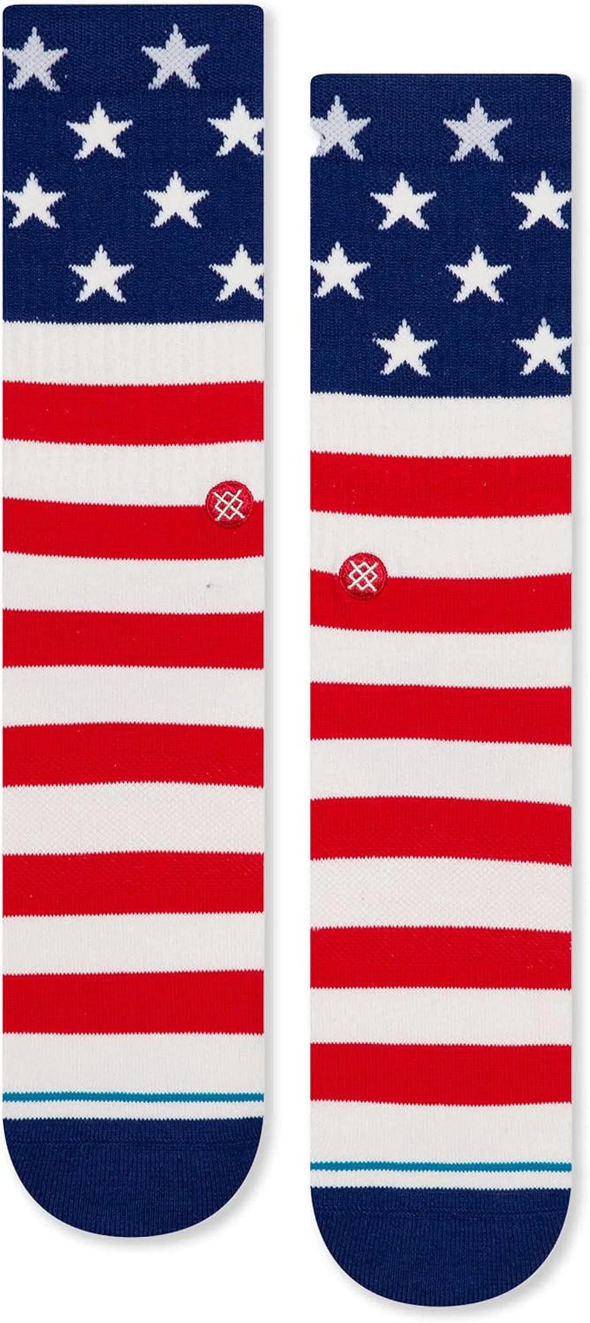 Red Crew Socks E681