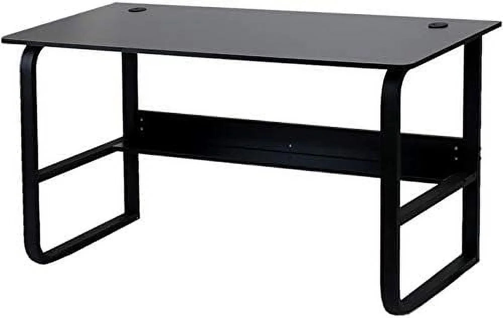Computer Desk Home Office Work Station 55'' Rustic Wood Tone U64179
