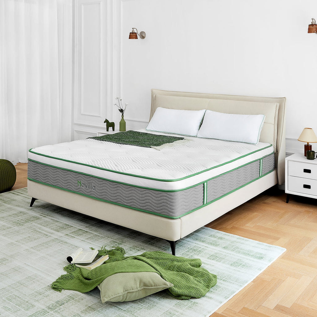 Queen Size Memory Foam Hybrid Mattress X194422