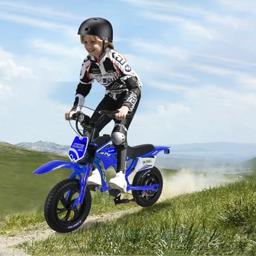 Electric Dirt Bike 12-inch 300W 3-Speed Orange X2294