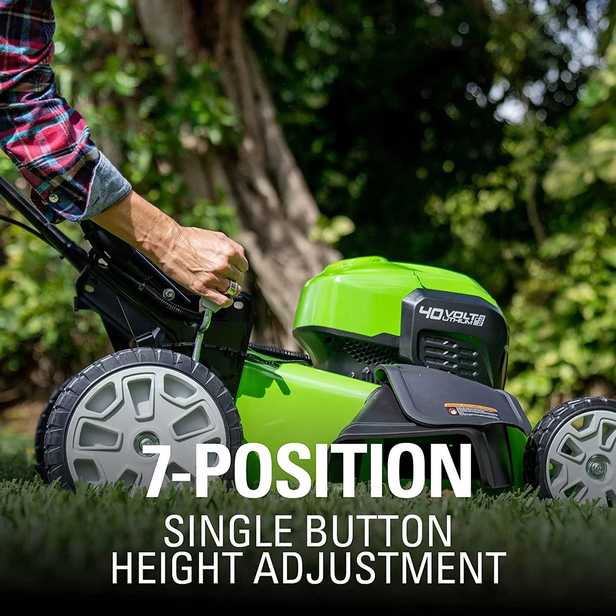 40V 21 Self-Propelled Lawn Mower A39902