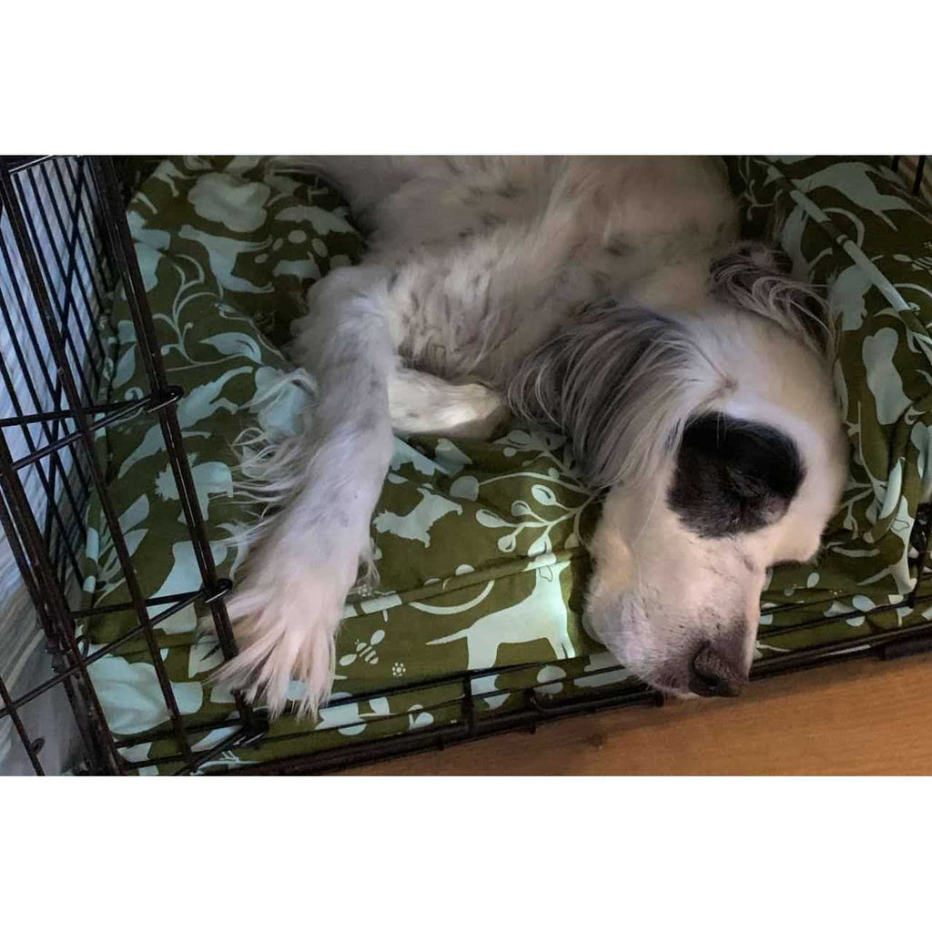 Wool-Filled Dog Crate Pad U68037