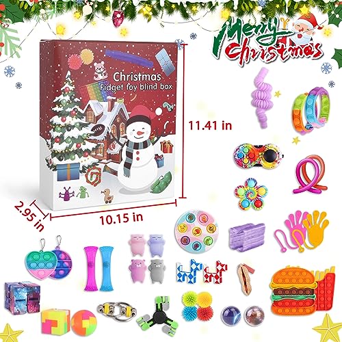 24 Days Fidget Toys Advent Calendar U99423