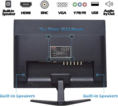 18.5 CCTV Monitor TFT LCD Display 1336x768 I5029