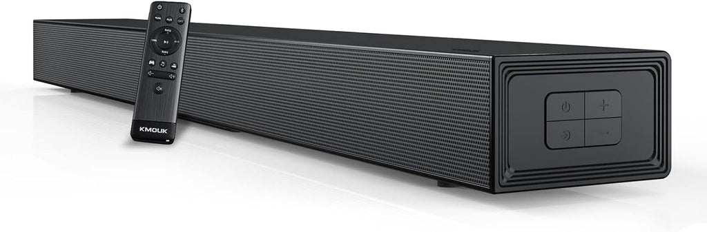 Black 2.1CH Sound Bar with Dual Subwoofers P6776