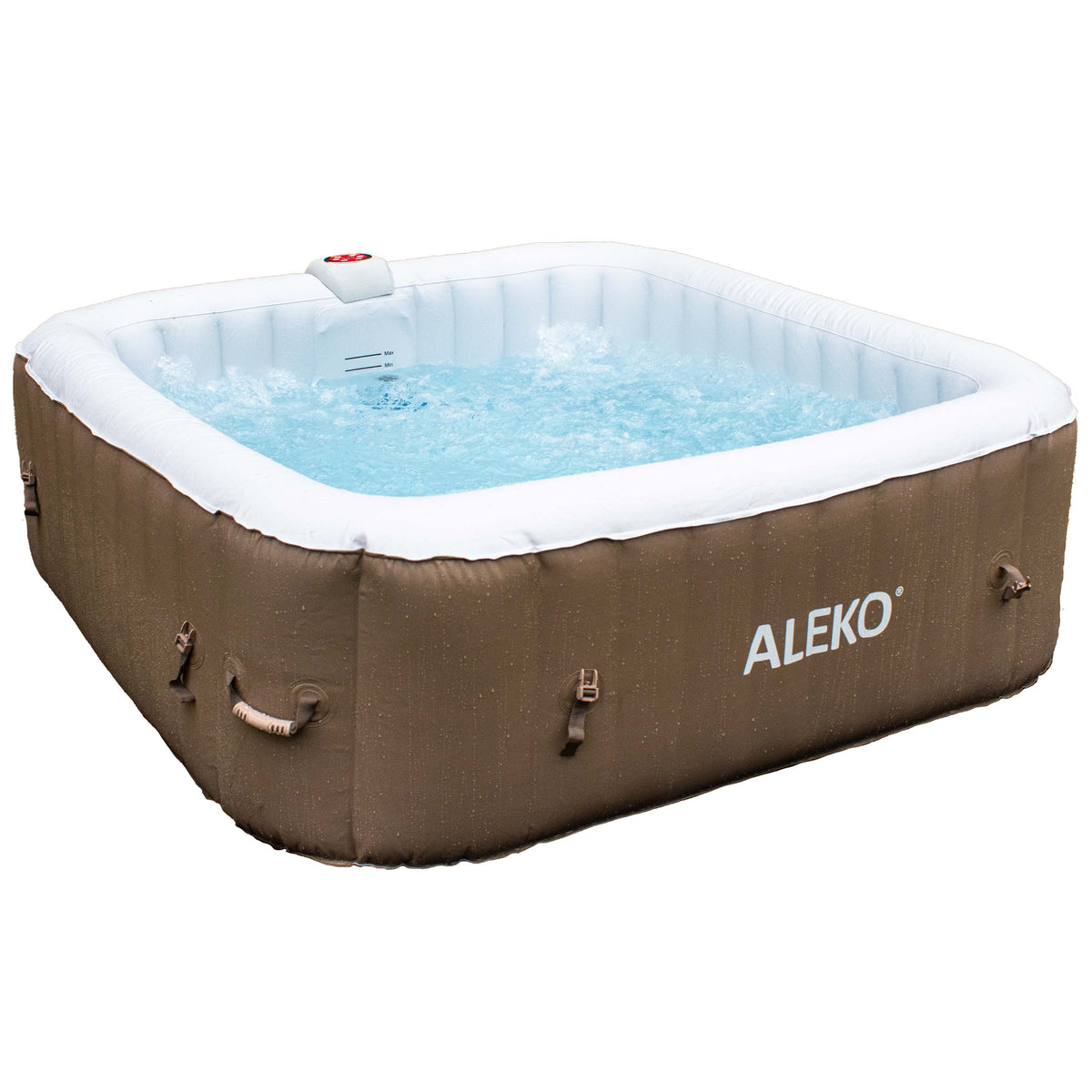 6 Person 100-130 Jet Inflatable Hot Tub Spa with Cover Z192510
