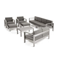 8-Seater Aluminum Sectional Sofa Set S84043