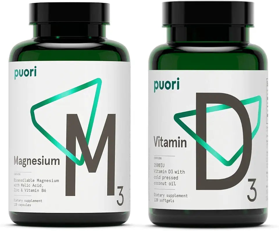Vitamin D3 and Magnesium Zinc Supplement Bundle O898205