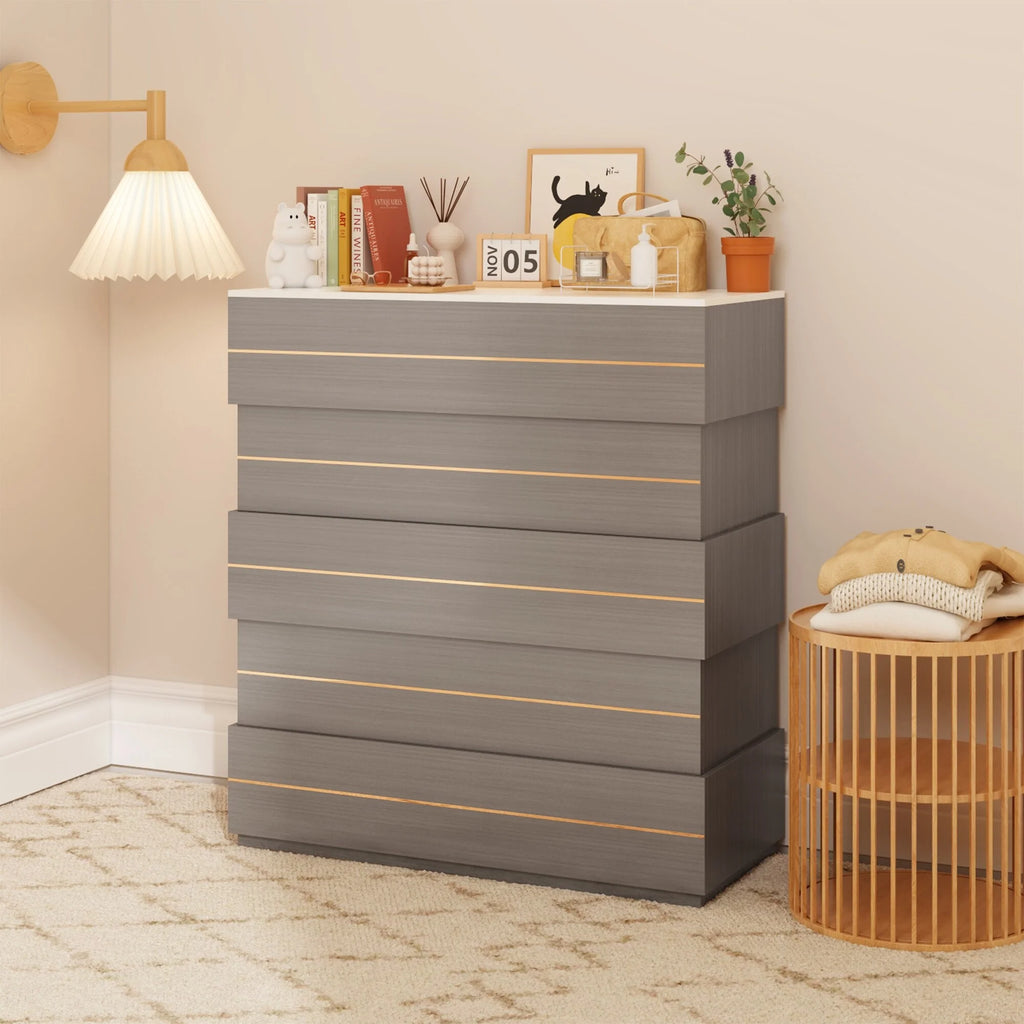 Irregular Five-Drawer Cabinet Dresser Y713