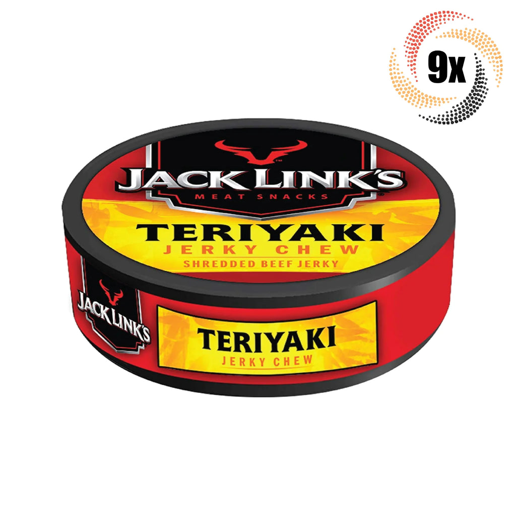 Teriyaki Beef Jerky Chew Tins .32oz F2291