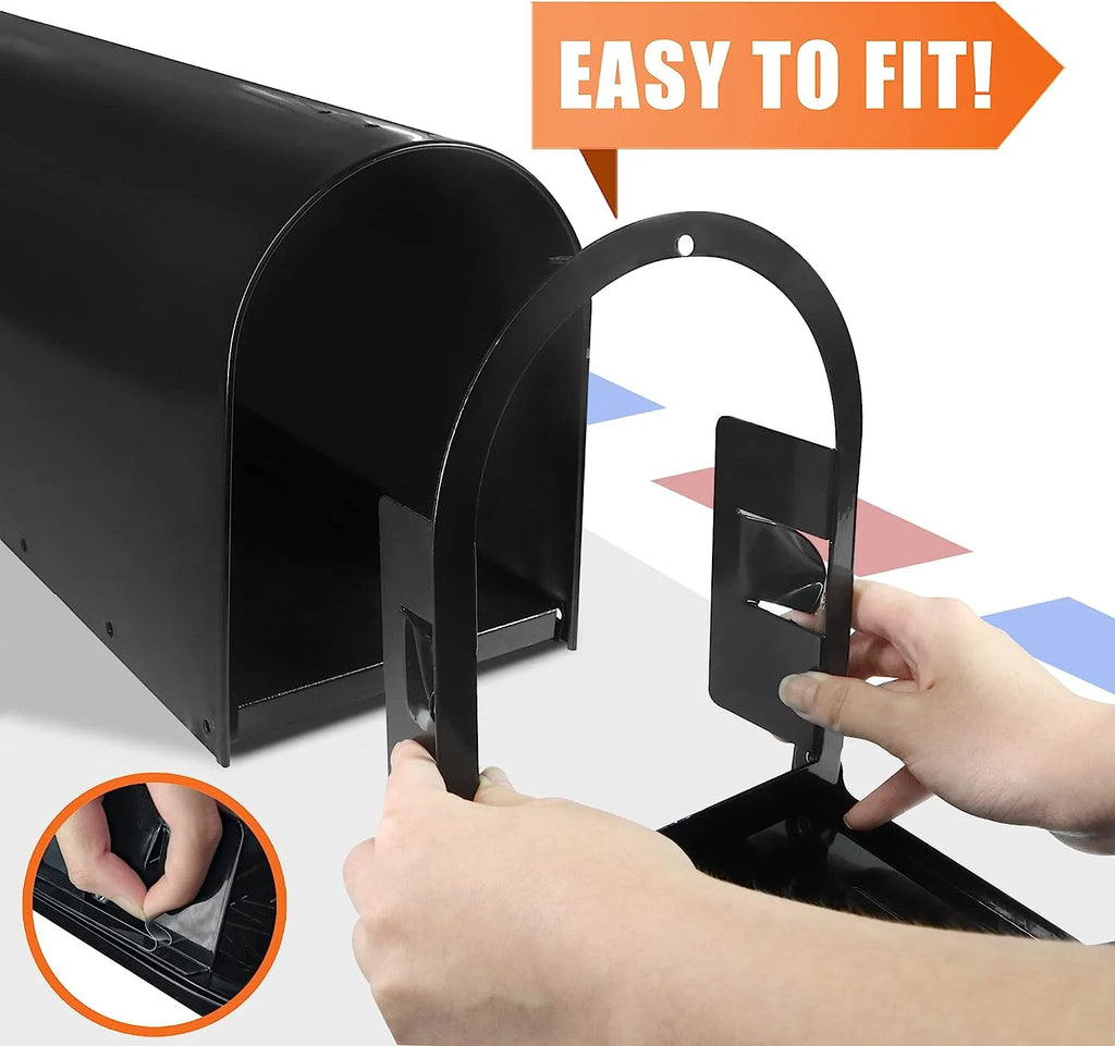 Aluminum Mailbox Door with Magnet Closure Q74825