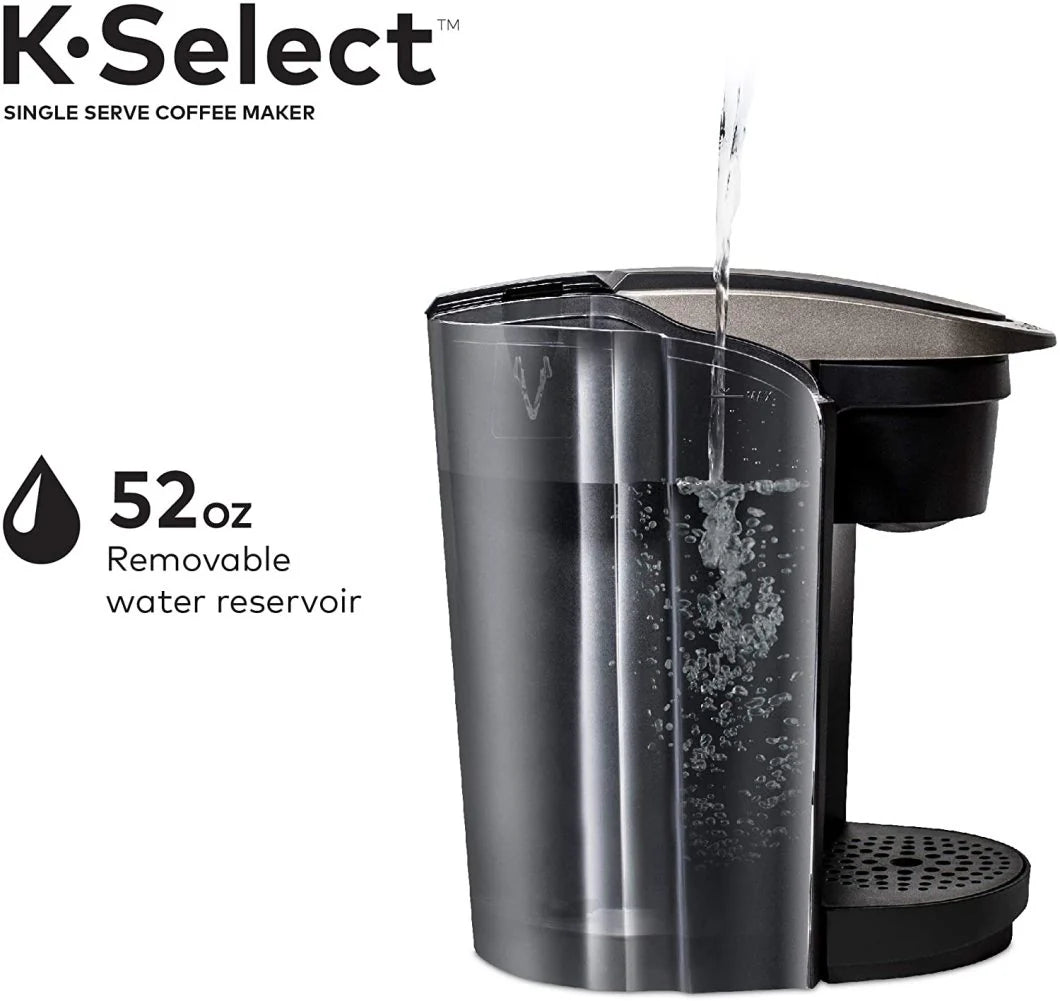 Single Serve K-Cup Pod Coffee Maker, Matte Black K470