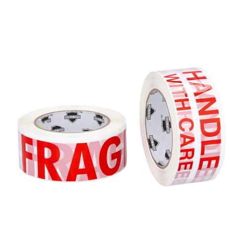 Broken Seal Tape, 2 Inch x 110 Yards, 36 Pack R344365