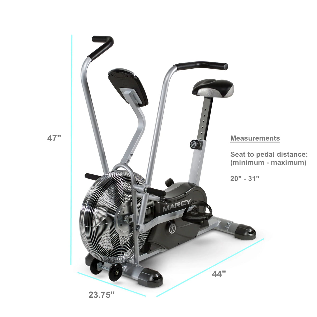 Fan Workout Bike with Exercise Arms P9574