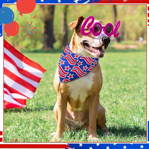 Adjustable Plaid Striped Dog Bandanas T3241