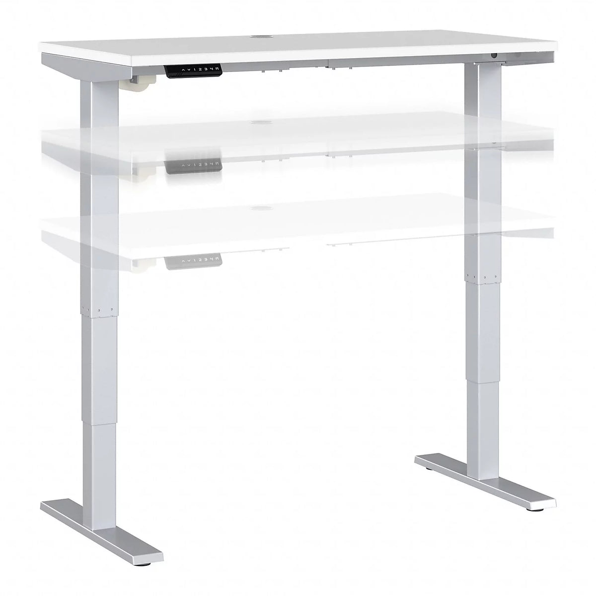 White Height Adjustable Desk C87831