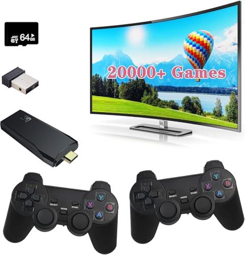 Plug and Play Video Game Console with Dual Controllers C941455