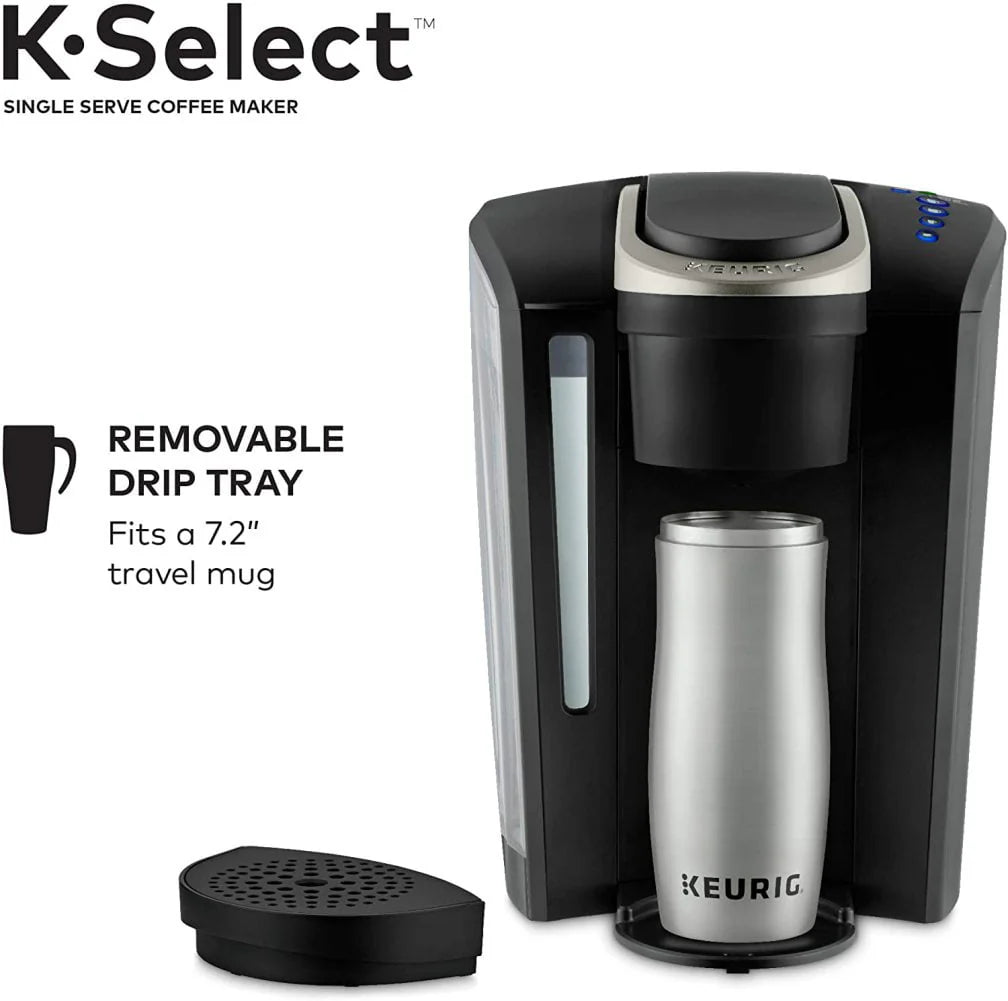 Single Serve K-Cup Pod Coffee Maker, Matte Black K470