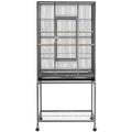 Metal Bird Cage with Rolling Stand T224787