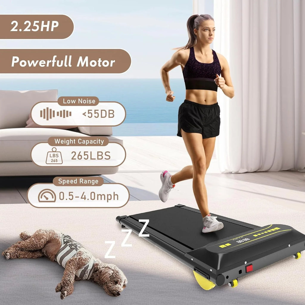 Portable Mini Treadmill Black X9962
