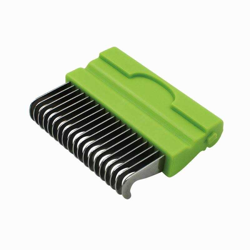 Interchangeable Dematting and Deshedding Bristle Pin and Massage Pet Comb F252535