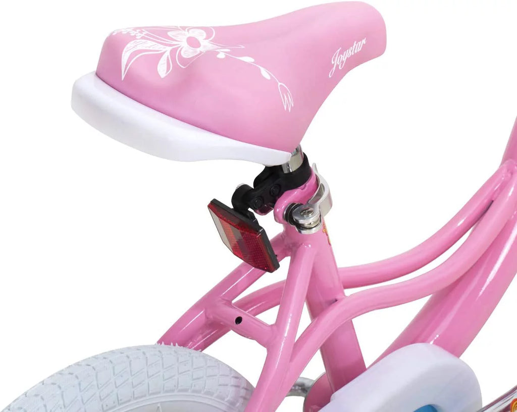 Pink 18 inch Kids Bike with Training Wheels F4615