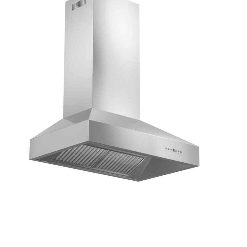 54 in. 700 CFM Stainless Steel Wall Mount Range Hood D70106