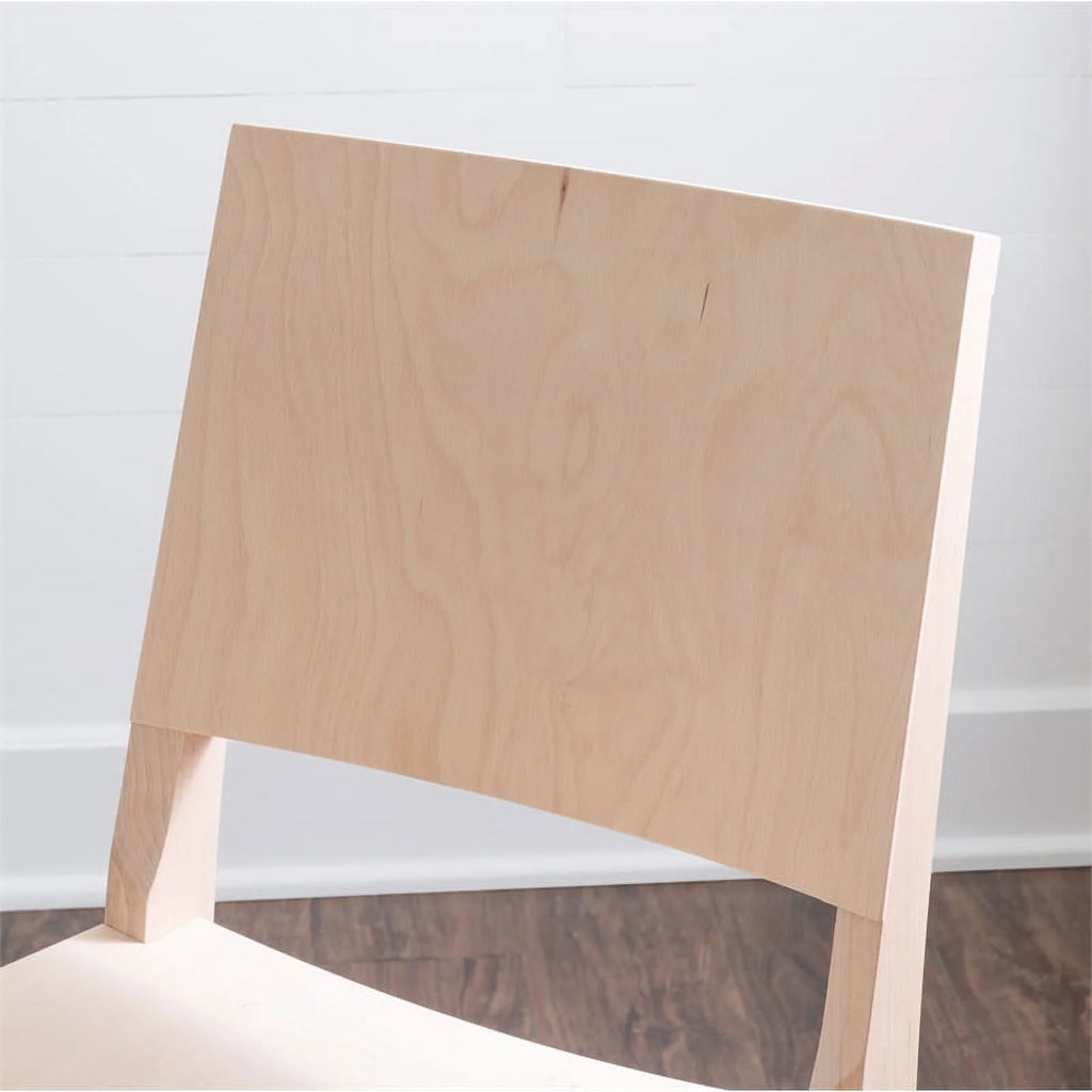 19'' Mid-Century Wood Side Chair Set of 2 S389031