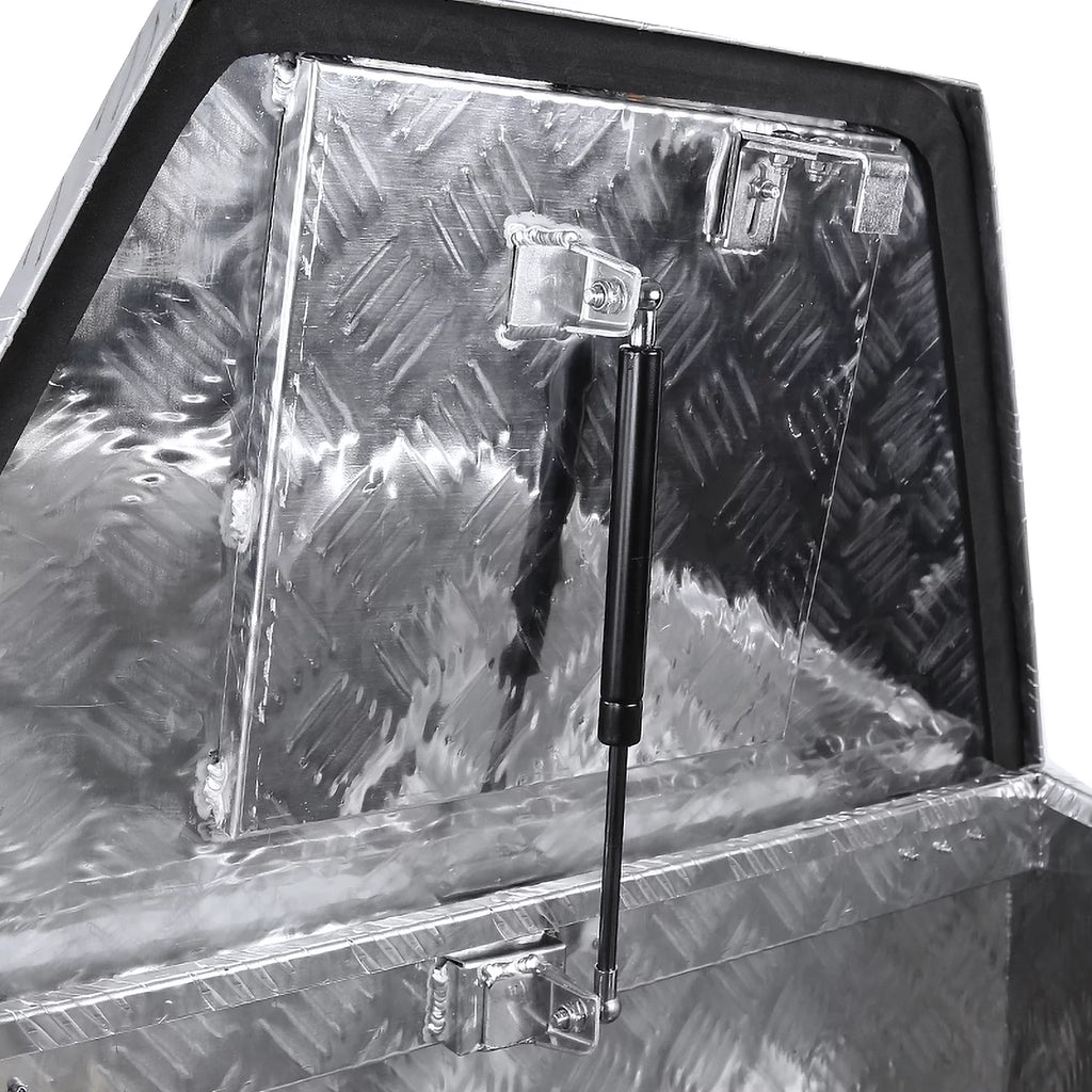Aluminum Black Truck Bed Tool Box with Lock X7854